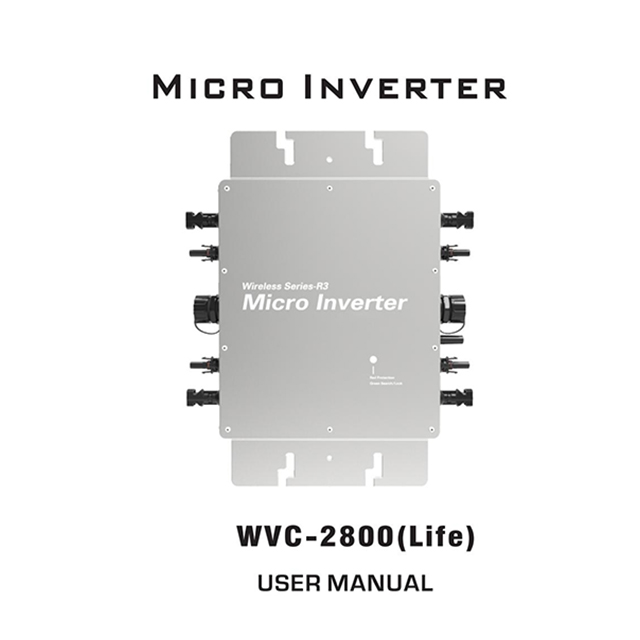 micro onduleur wvc-2800