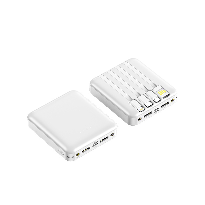 2022 Tendance Produit Fast Charge Powerbank 2000 Mah Battery Bank Avec Câbles Amazon Best Sellers Power Bank