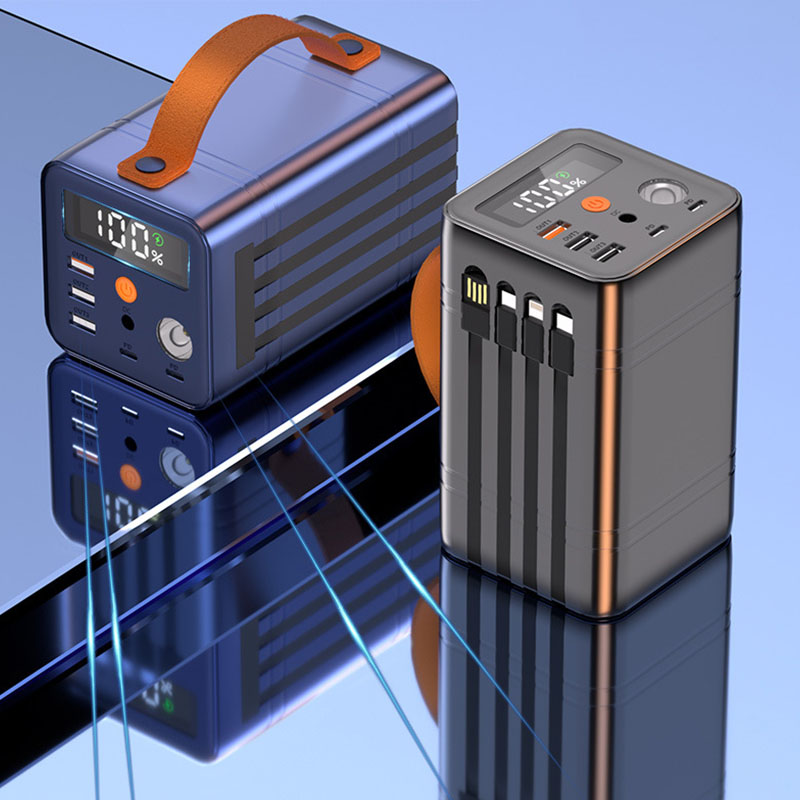 Vente en gros 60000mah 100w Portable Power Station 110v / 220v Ac Portable Engergy System Avec Usb 220v Power Bank Power Banks 