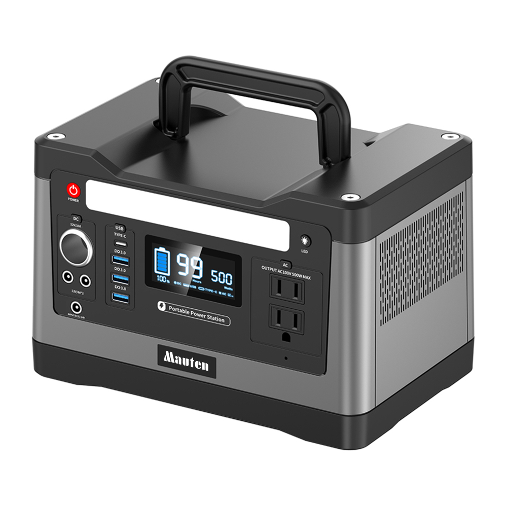 centrale portative 500w bon marché 500wh avec l'onde sinusoïdale pure pour le camping à la maison extérieur