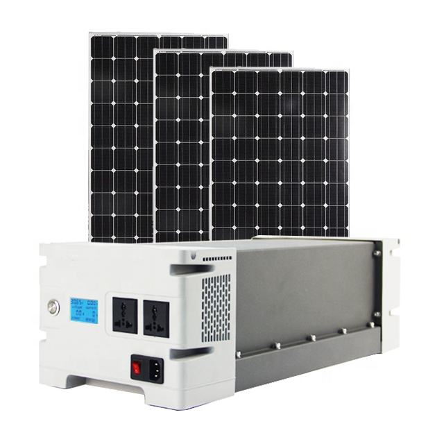 stockage d'énergie du réseau de panneaux solaires